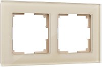 Рамка универсальная Werkel Favorit 2-м. стекло шампань